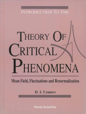 cover image of Introduction to the Theory of Critical Phenomena